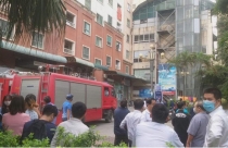 Hà Nội: Cháy tại tầng 13 chung cư Xa La