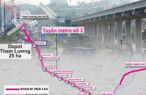 Thiếu vốn, tuyến metro số 2 vỡ kế hoạch giải phóng mặt bằng