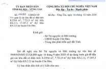 Chủ tịch tỉnh yêu câu tạm dừng thủ tục bán đấu giá các khu đất tại huyện Côn Đảo