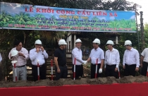 Khởi công và khánh thành 2 cây cầu dân sinh tại Bến Tre