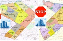 TP.HCM: Không phát triển các dự án mới nhà ở cao tầng ở Quận 1,Quận 3 đến năm 2020