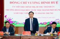 Bí thư Hà Nội: Nghiên cứu tổ chức phố đi bộ khu vực hồ Thiền Quang
