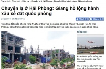 Phó Thủ tướng Thường trực chỉ đạo xử lý vụ giang hồ xâu xé đất quốc phòng ở Hải Phòng