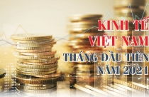 Kinh tế Việt Nam tháng đầu tiên năm 2021