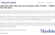 Chủ đầu tư địa ốc ‘đau đầu’ vì bị môi giới giả mạo bán trộm dự án