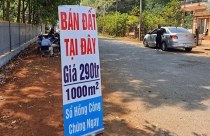 Giá đất tăng vọt nhưng giao dịch chỉ bằng 70% quý cuối năm 2020