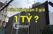 Thực hư căn hộ giữa trung tâm Sài Gòn có giá chỉ 1 tỷ đồng?