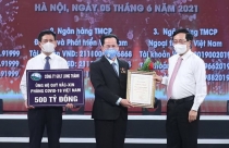 Loạt doanh nghiệp bất động sản ủng hộ hàng tỷ đồng vào quỹ vaccine Covid-19