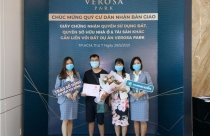 Khang Điền bắt đầu bàn giao sổ hồng cho cư dân Verosa Park và Safira