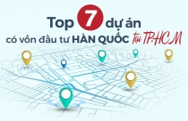 Top 7 dự án có vốn đầu tư Hàn Quốc tại TP.HCM