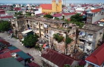 Vĩnh Phúc: Sống thấp thỏm trong khu tập thể chờ sập
