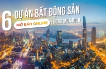 Loạt dự án bất động sản mở bán online trong mùa dịch