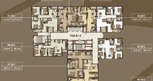 Thiết kế căn hộ Mandarin Garden 2 Tòa B và C