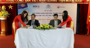 Lễ ký kết hợp đồng phân phối dự án VC2 Golden Heart