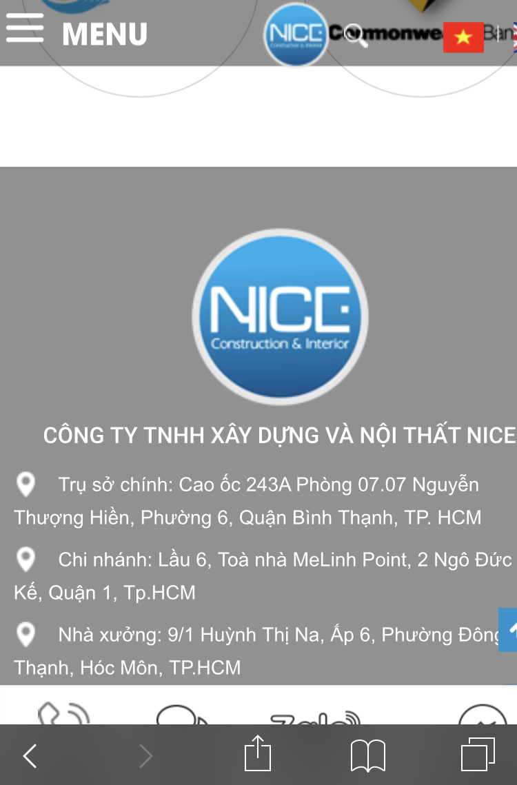  				Công ty nội thất NICE				