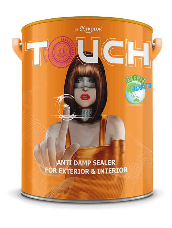                            MYKOLOR TOUCH 
 ANTI DAMP SEALER 
 FOR EXTERIOR & INTERIOR
                          - SƠN LÓT 
 CHỐNG THẤM NGƯỢC CAO CẤP
