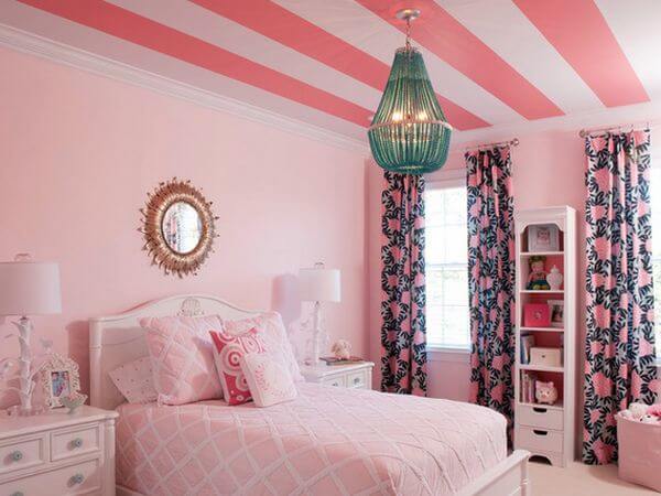 Màu sắc sáng tạo cho phòng ngủ trẻ nhỏ