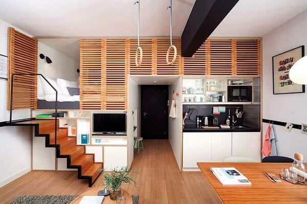 Sửa nhà là căn hộ chung cư diện tích nhỏ đầy đủ tiện nghi hiện đại