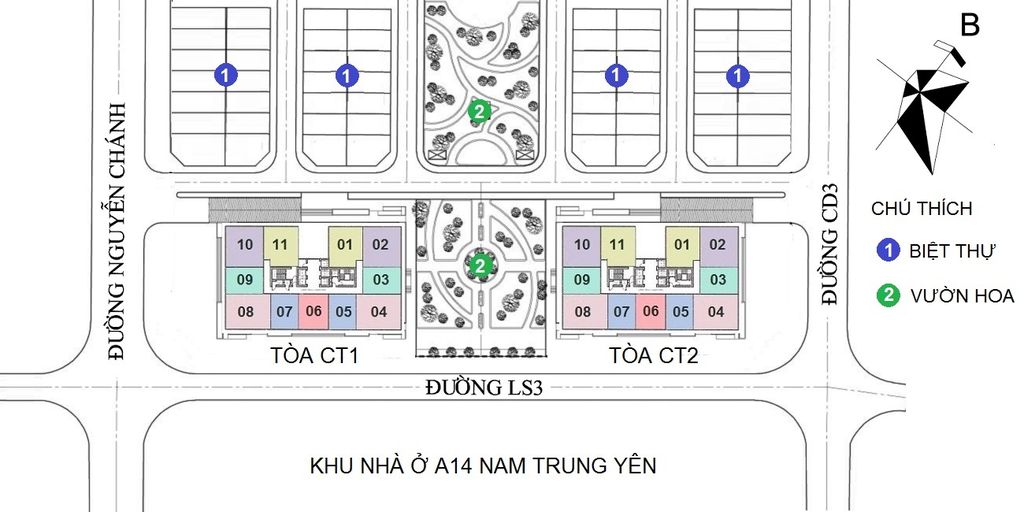 quy hoạch chung cư a10 nam trung yên