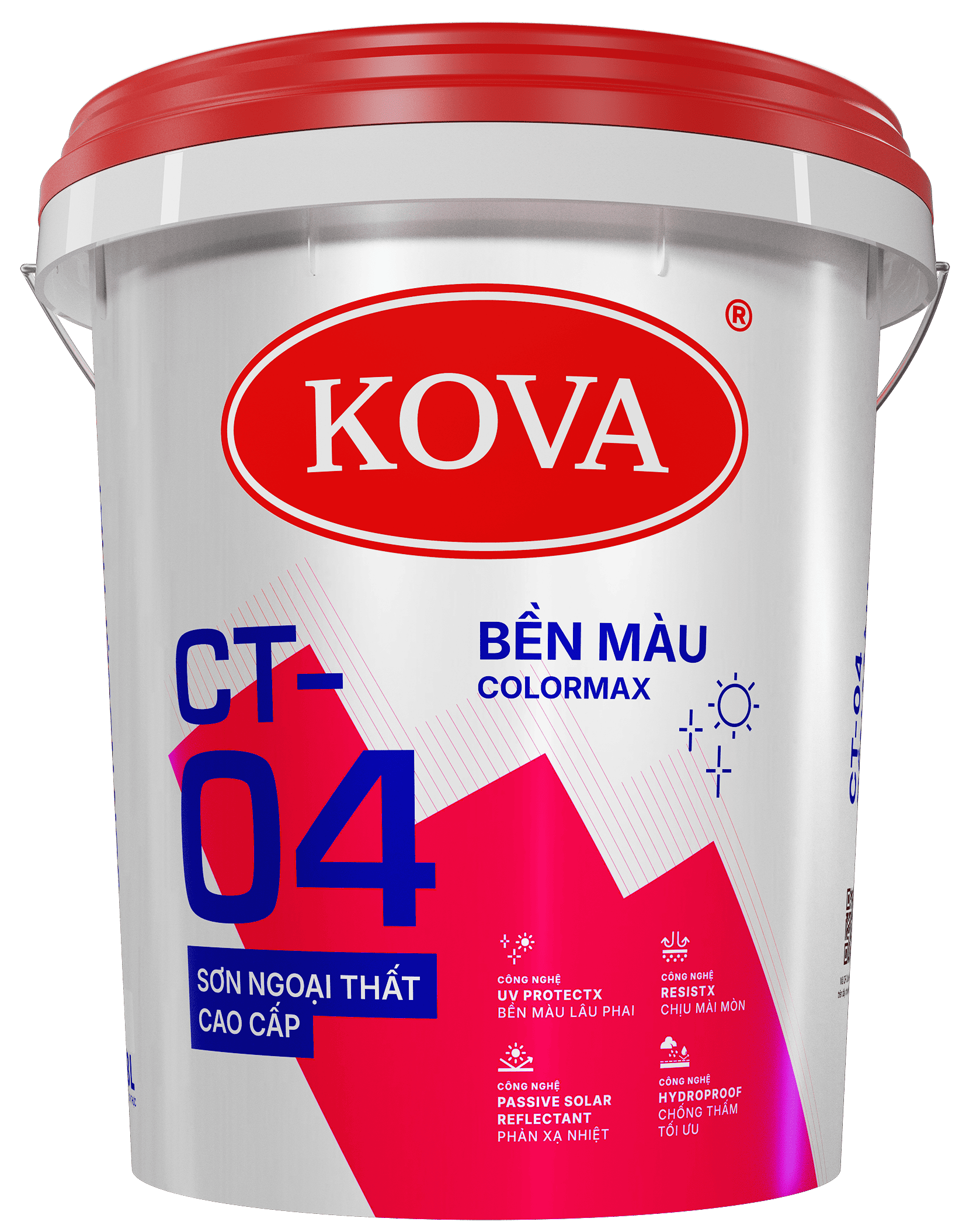 Sơn Ngoại Thất Cao Cấp KOVA CT-04 Bền Màu