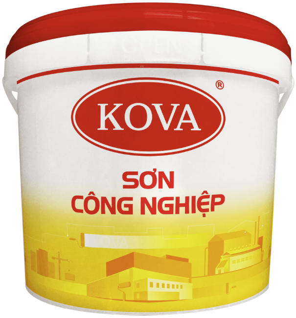 Sơn Công Nghiệp Đa Năng KOVA CT-08 Không Nhám