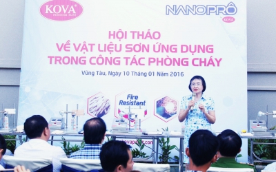Hội thảo vật liệu sơn ứng dụng trong công tác Phòng cháy